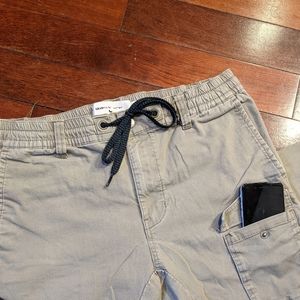 Cargo Joggers with Real zipper pocket